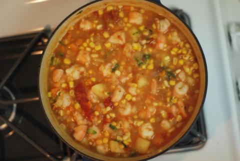 Mexican Style Shrimp Soup Recipe Shrimp Corn Sweet Potato Soup Louisiana Kitchen Culture